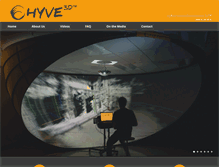 Tablet Screenshot of hyve3d.com